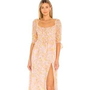 For Love & Lemons Eden Midi Dress